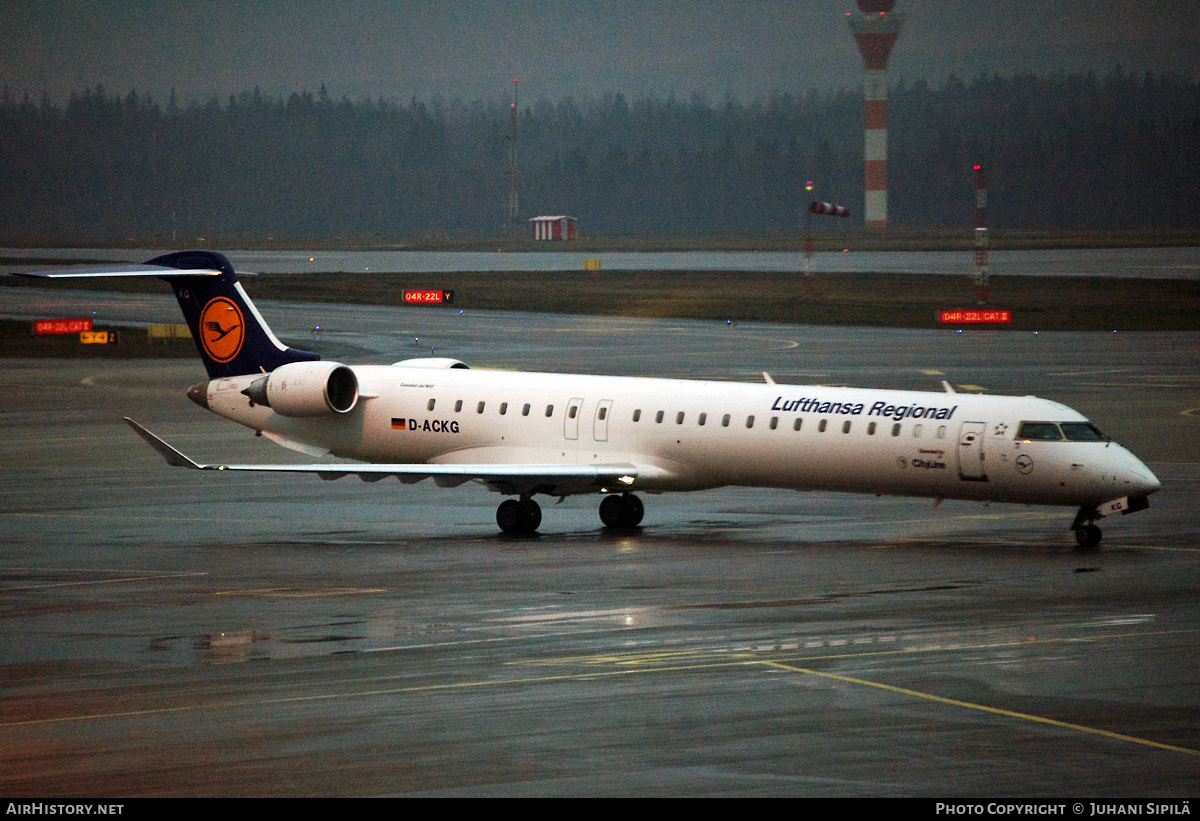 Aircraft Photo of D-ACKG | Bombardier CRJ-900LR (CL-600-2D24) | Lufthansa Regional | AirHistory.net #275284