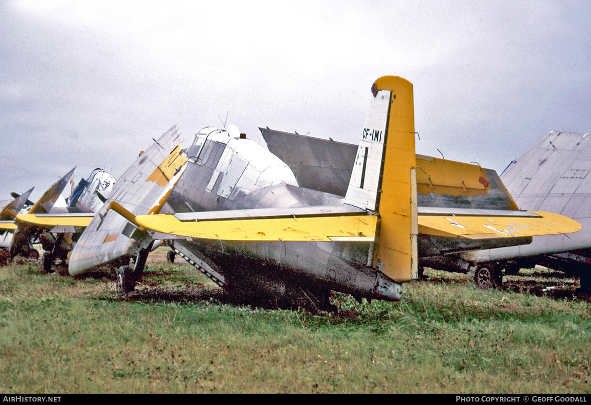 Aircraft Photo of CF-IMI | Grumman TBM-3/AT Avenger | Forest Protection Ltd - FPL | AirHistory.net #275312