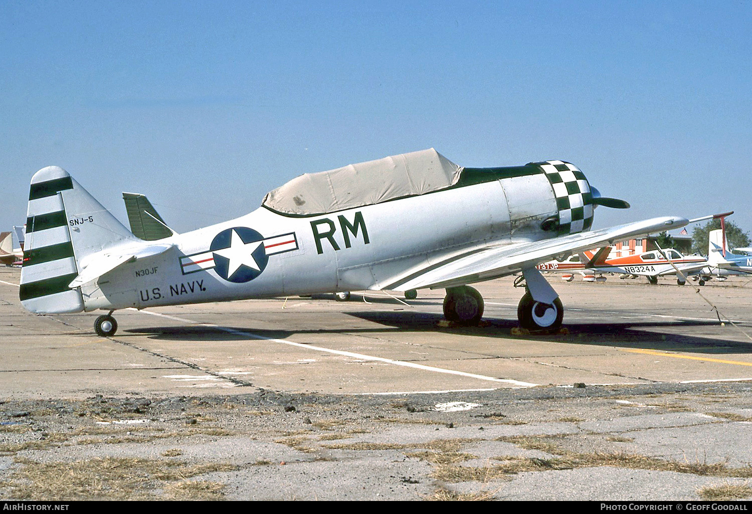 Aircraft Photo of N30JF | North American SNJ-5 Texan | USA - Navy | AirHistory.net #275331