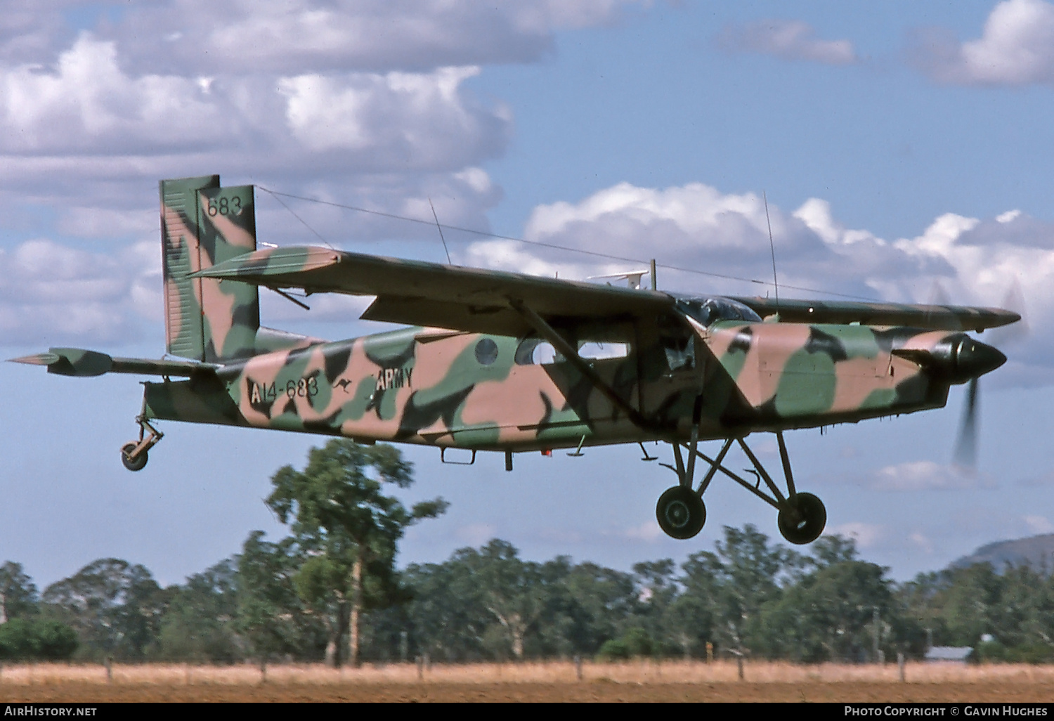 Aircraft Photo of A14-683 | Pilatus PC-6/B1-H2 Turbo Porter | Australia - Army | AirHistory.net #275333
