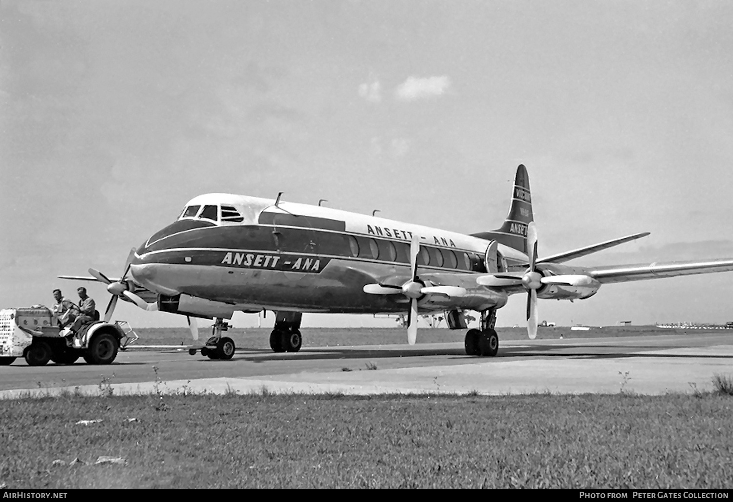 Aircraft Photo of VH-BAT | Vickers 747 Viscount | Ansett - ANA | AirHistory.net #275353