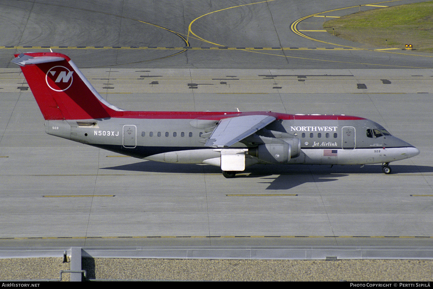 Aircraft Photo of N503XJ | British Aerospace Avro 146-RJ85 | Northwest Jet Airlink | AirHistory.net #275365