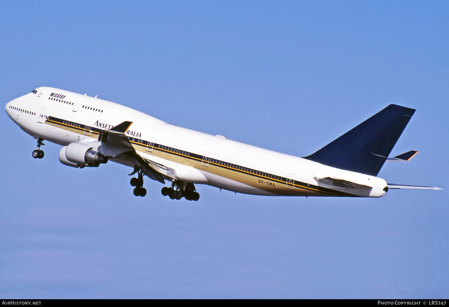 Aircraft Photo of 9V-SMA | Boeing 747-412 | Ansett Australia | AirHistory.net #275374