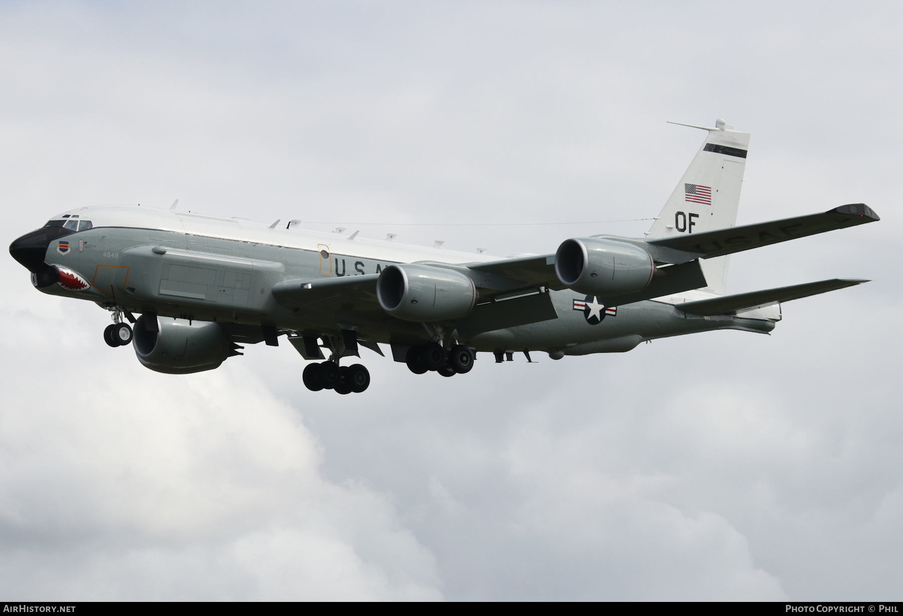 Aircraft Photo of 64-14849 / AF64-849 | Boeing RC-135U | USA - Air Force | AirHistory.net #275375