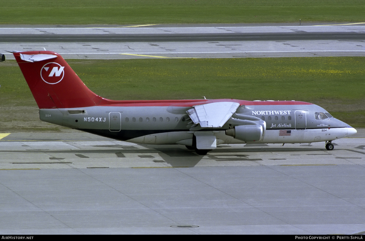 Aircraft Photo of N504XJ | British Aerospace Avro 146-RJ85 | Northwest Jet Airlink | AirHistory.net #275377