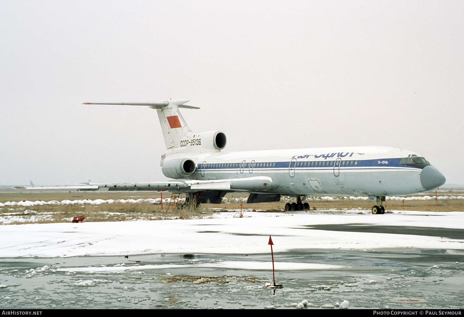 Aircraft Photo of CCCP-85136 | Tupolev Tu-154B | Aeroflot | AirHistory.net #275380