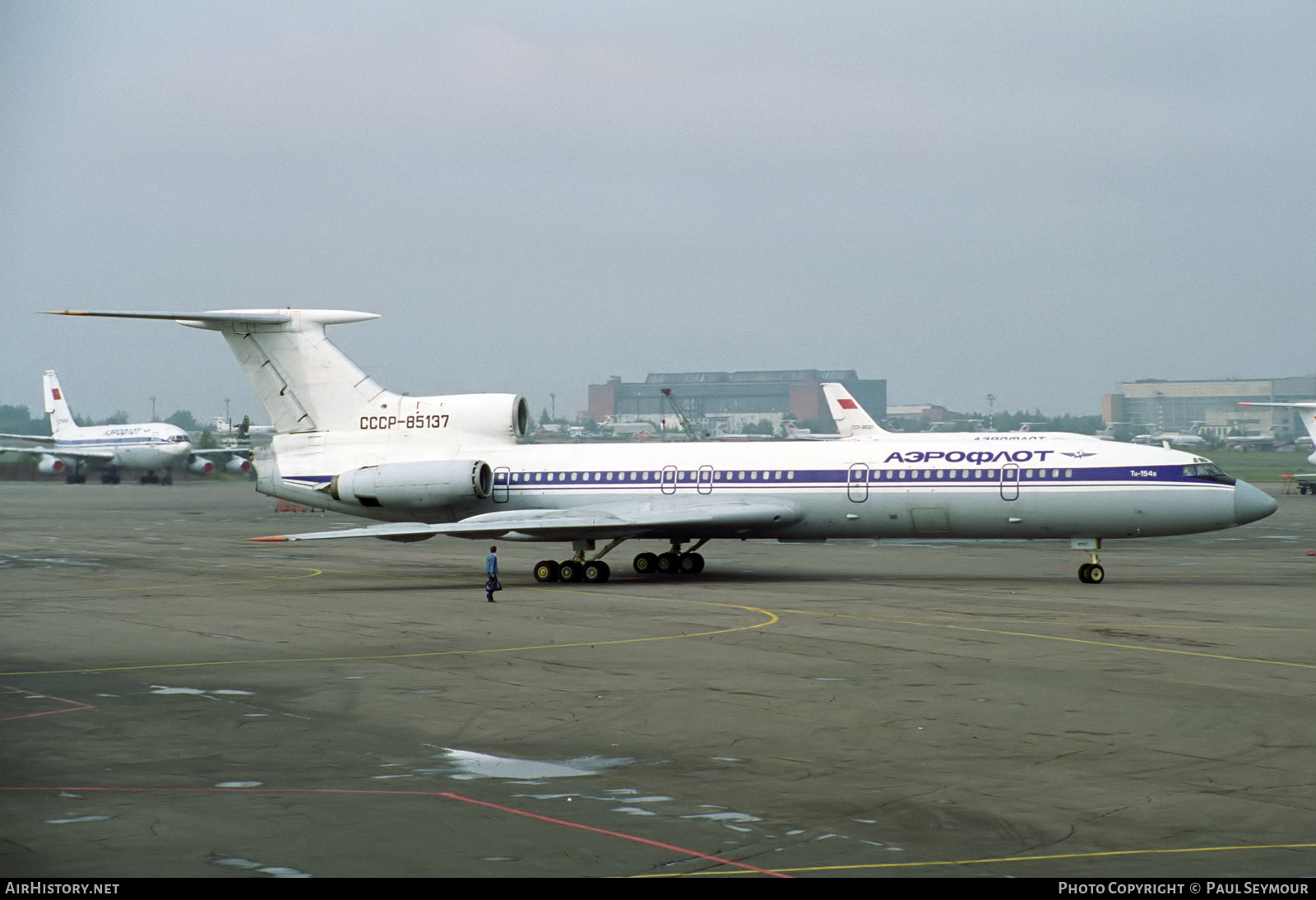 Aircraft Photo of CCCP-85137 | Tupolev Tu-154B | Aeroflot | AirHistory.net #275382