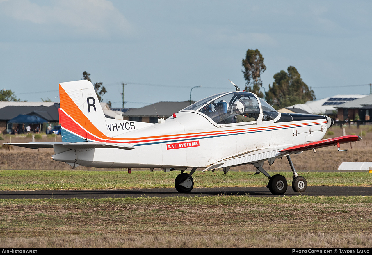 Aircraft Photo of VH-YCR | New Zealand CT-4B Airtrainer | BAE Systems Flight Training | AirHistory.net #275406