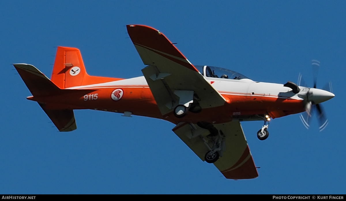 Aircraft Photo of 9115 | Pilatus PC-21 | Singapore - Air Force | AirHistory.net #275407