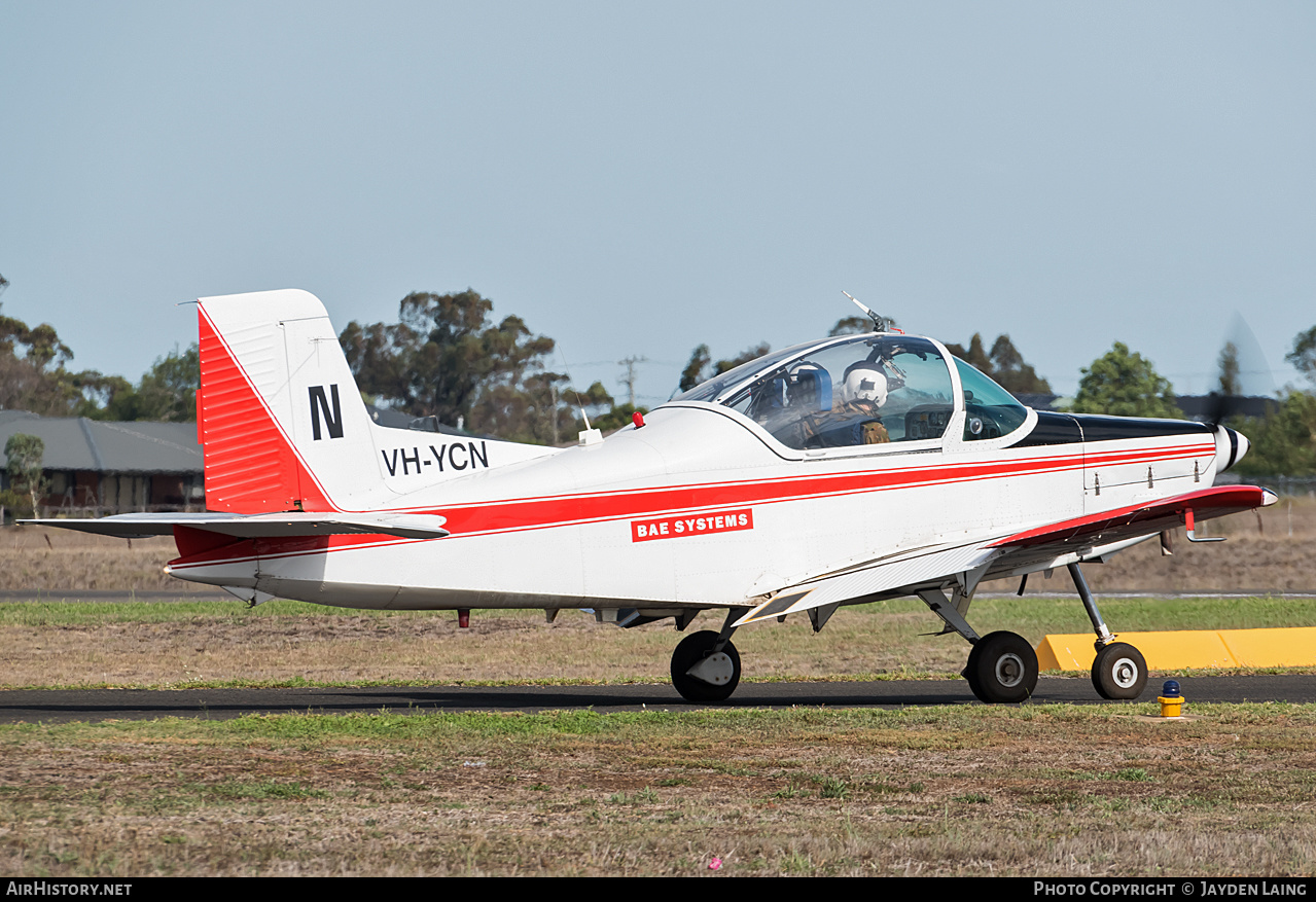 Aircraft Photo of VH-YCN | New Zealand CT-4B Airtrainer | BAE Systems Flight Training | AirHistory.net #275408
