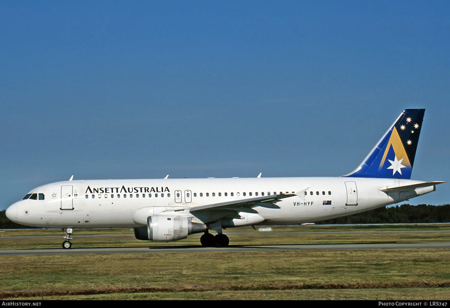 Aircraft Photo of VH-HYF | Airbus A320-211 | Ansett Australia | AirHistory.net #275416