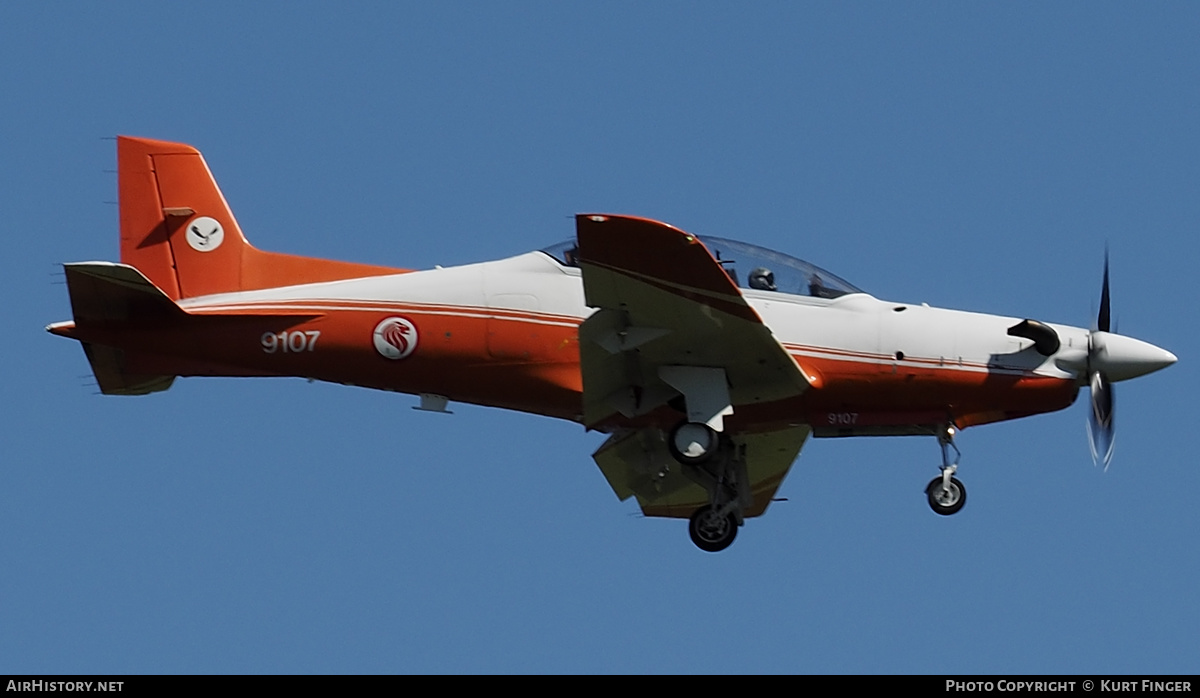 Aircraft Photo of 9107 | Pilatus PC-21 | Singapore - Air Force | AirHistory.net #275428