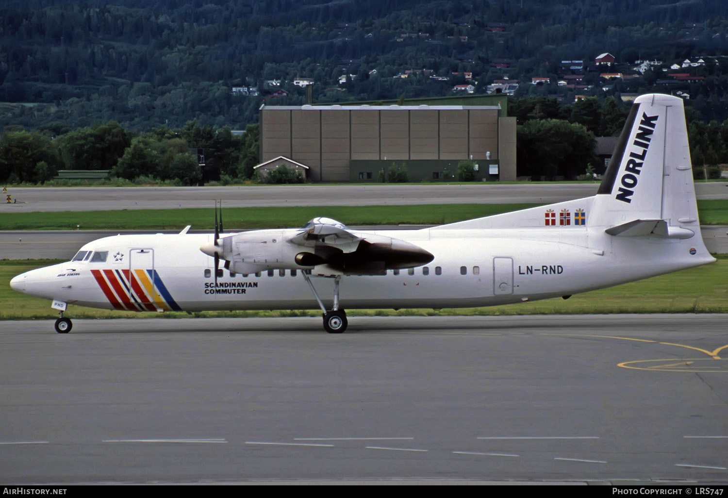 Aircraft Photo of LN-RND | Fokker 50 | Scandinavian Commuter - Norlink | AirHistory.net #275432