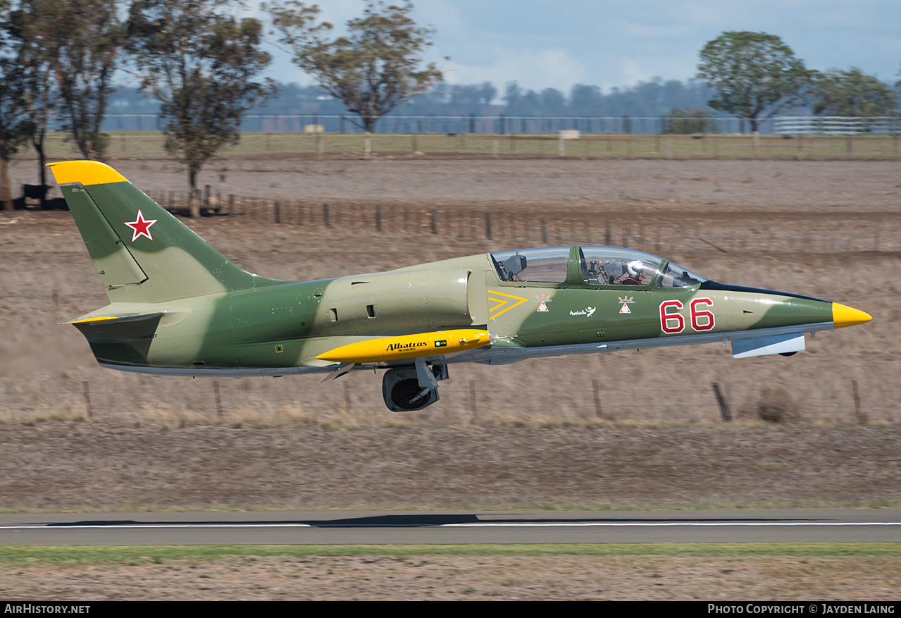 Aircraft Photo of VH-IOT / 66 red | Aero L-39C Albatros | Jetride Australia | Soviet Union - Air Force | AirHistory.net #275443