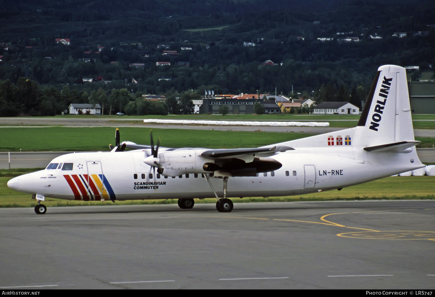 Aircraft Photo of LN-RNE | Fokker 50 | Scandinavian Commuter - Norlink | AirHistory.net #275449
