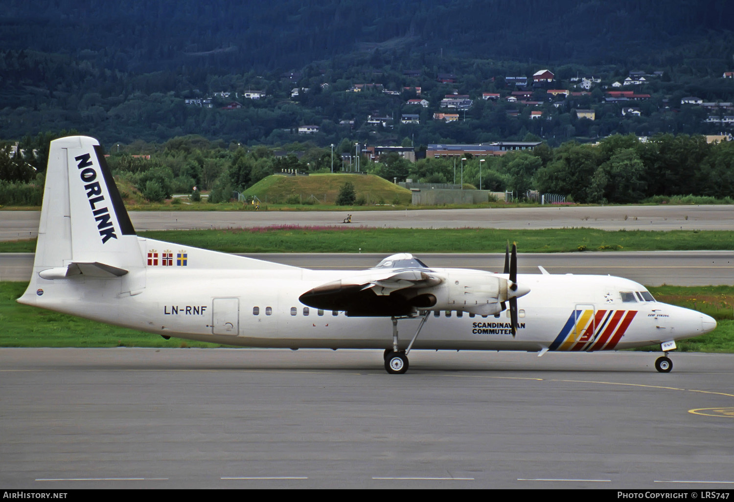 Aircraft Photo of LN-RNF | Fokker 50 | Scandinavian Commuter - Norlink | AirHistory.net #275454