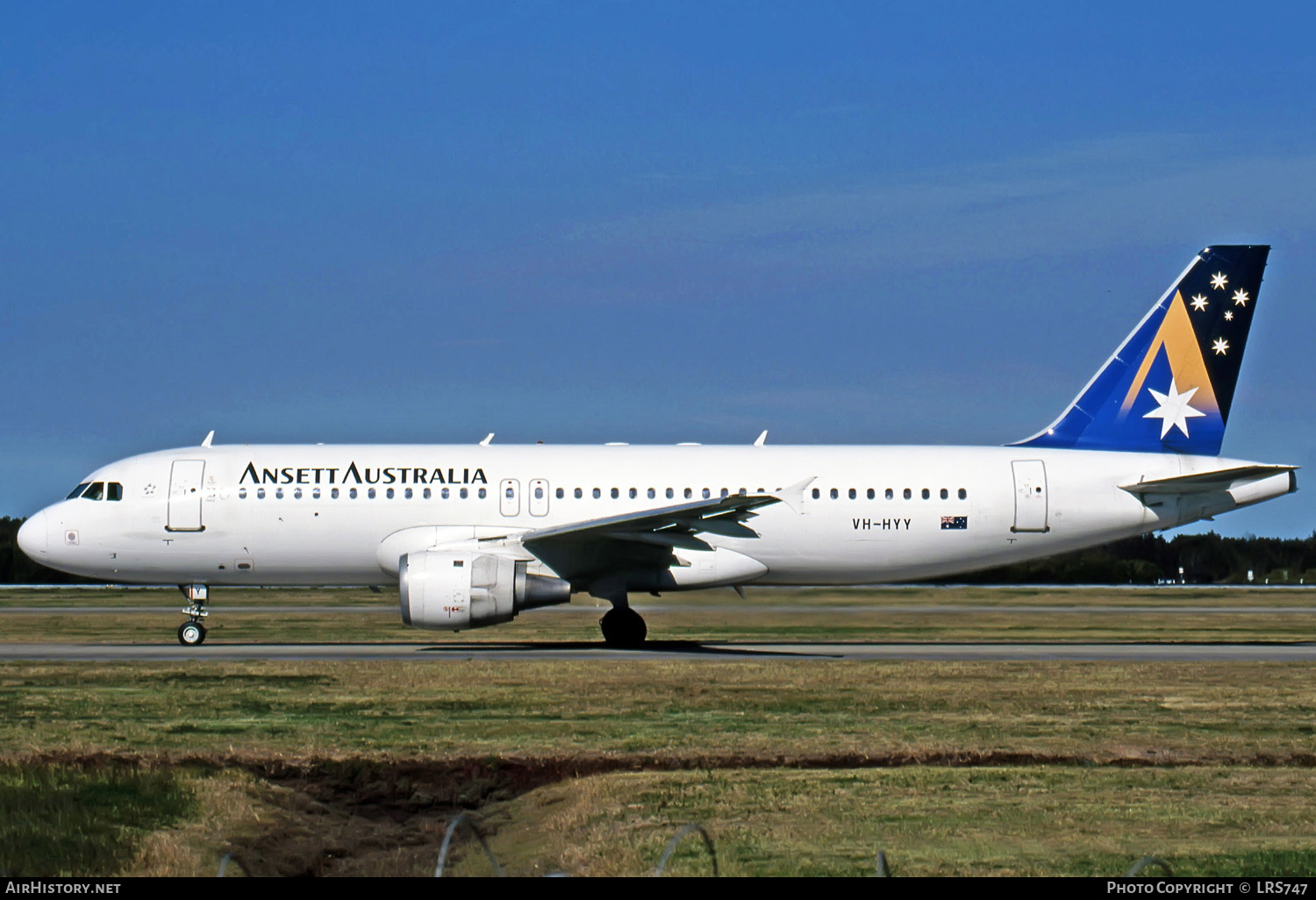 Aircraft Photo of VH-HYY | Airbus A320-211 | Ansett Australia | AirHistory.net #275455