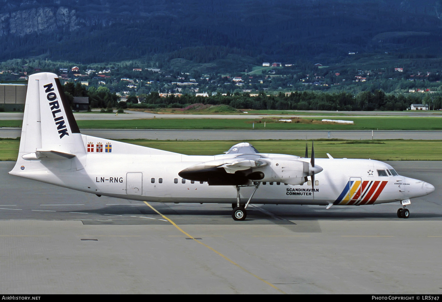 Aircraft Photo of LN-RNG | Fokker 50 | Scandinavian Commuter - Norlink | AirHistory.net #275457