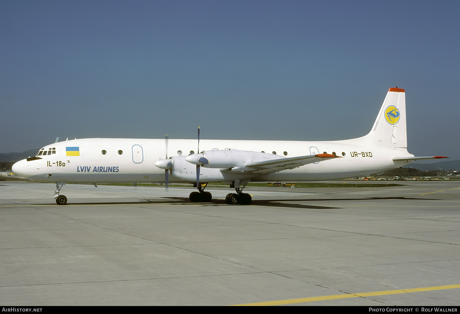 Aircraft Photo of UR-BXD | Ilyushin Il-18D | Lviv Airlines | AirHistory.net #275466