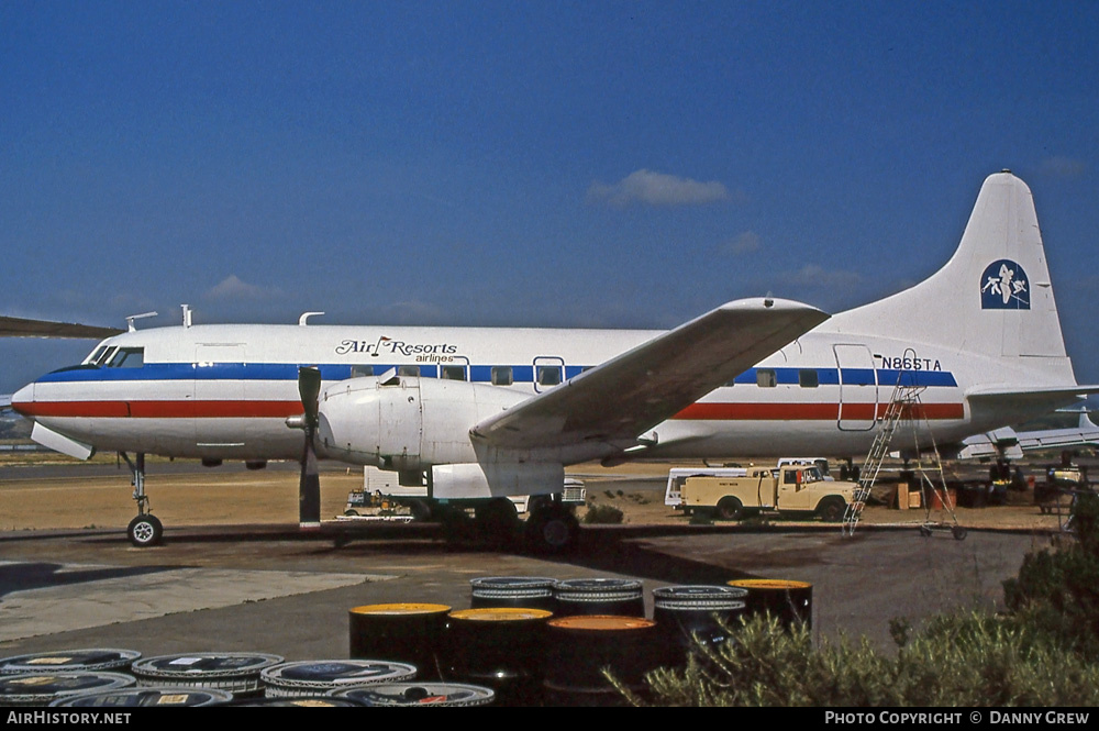 Aircraft Photo of N865TA | Convair C-131D | Air Resorts Airlines | AirHistory.net #275482