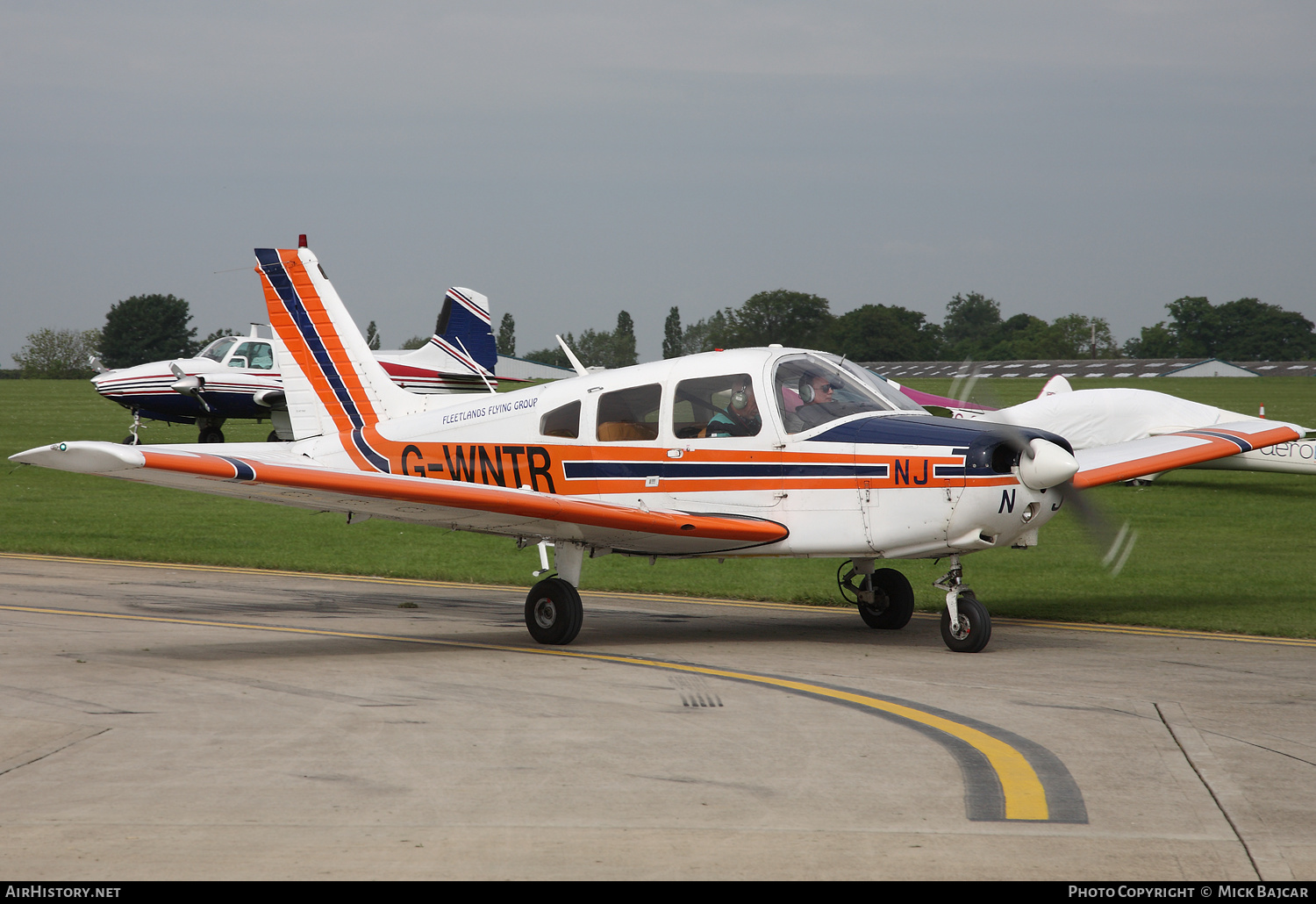 Aircraft Photo of G-WNTR | Piper PA-28-161 Cherokee Warrior II | Fleetlands Flying Group | AirHistory.net #275487