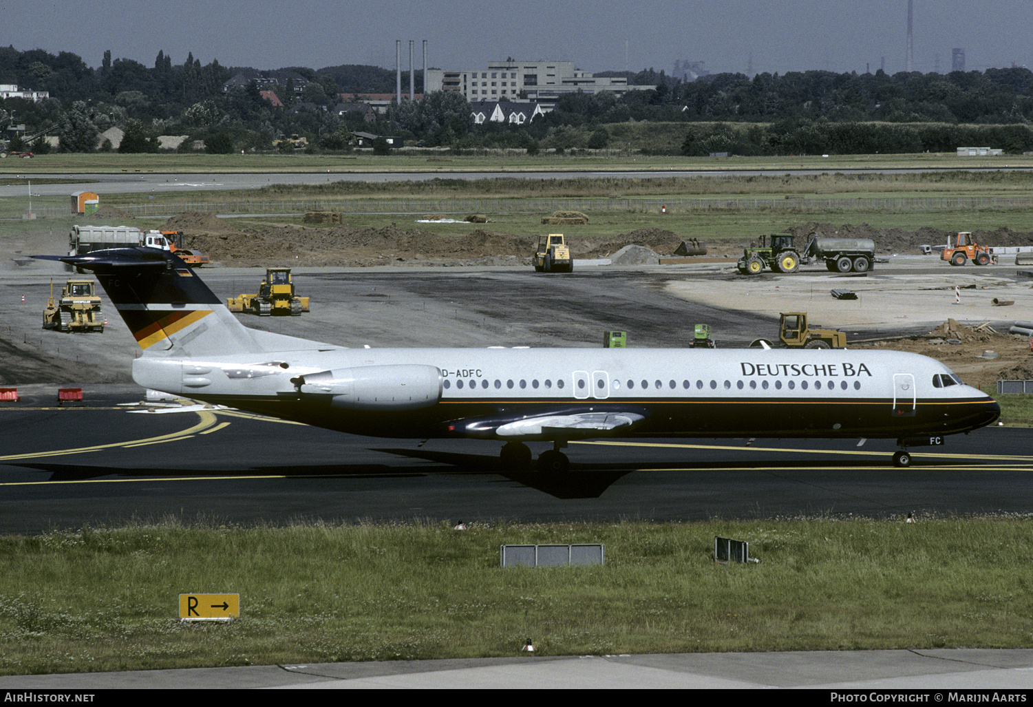 Aircraft Photo of D-ADFC | Fokker 100 (F28-0100) | Deutsche BA | AirHistory.net #275517