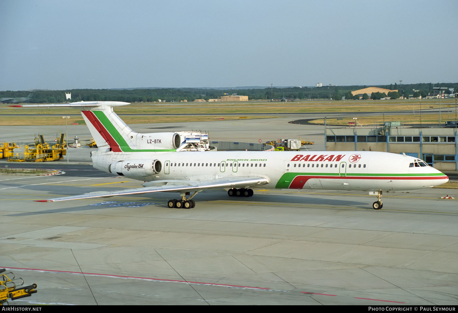 Aircraft Photo of LZ-BTK | Tupolev Tu-154B | Balkan - Bulgarian Airlines | AirHistory.net #275523