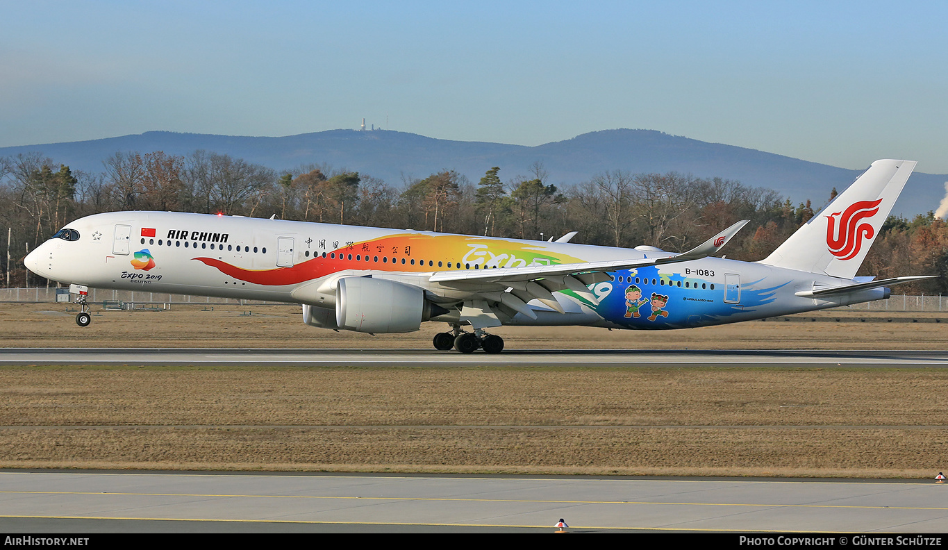 Aircraft Photo of B-1083 | Airbus A350-941 | Air China | AirHistory.net #275527