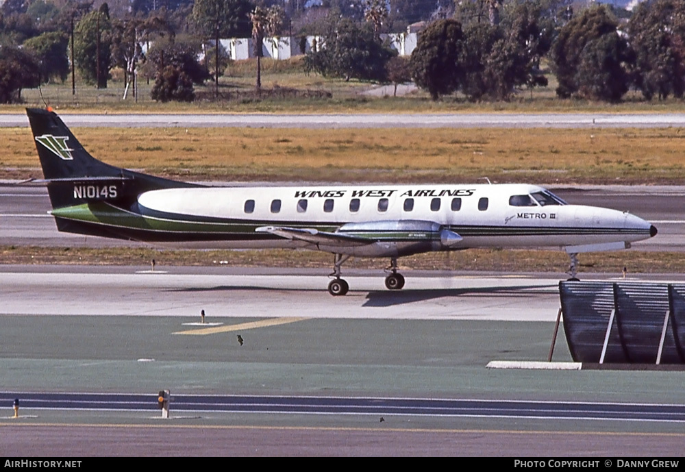 Aircraft Photo of N1014S | Fairchild SA-227AC Metro III | Wings West Airlines | AirHistory.net #275530