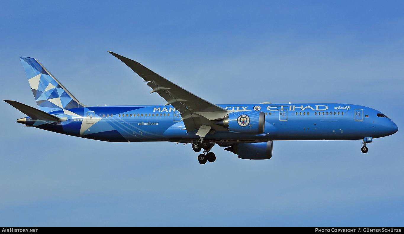 Aircraft Photo of A6-BNB | Boeing 787-9 Dreamliner | Etihad Airways | AirHistory.net #275537