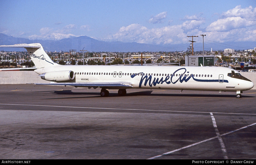 Aircraft Photo of N930MC | McDonnell Douglas MD-82 (DC-9-82) | Muse Air | AirHistory.net #275541