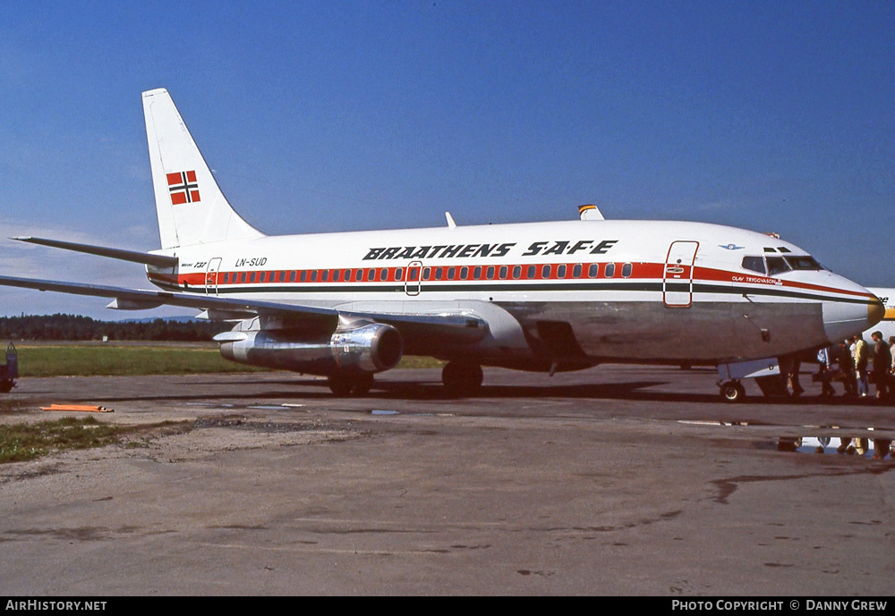Aircraft Photo of LN-SUD | Boeing 737-205 | Braathens SAFE | AirHistory.net #275542