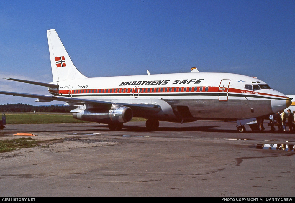 Aircraft Photo of LN-SUD | Boeing 737-205/Adv | Braathens SAFE | AirHistory.net #275542