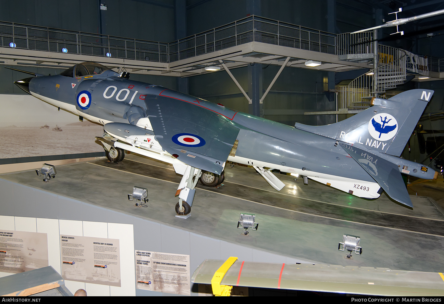 Aircraft Photo of XZ493 | British Aerospace Sea Harrier FRS1 | UK - Navy | AirHistory.net #275548