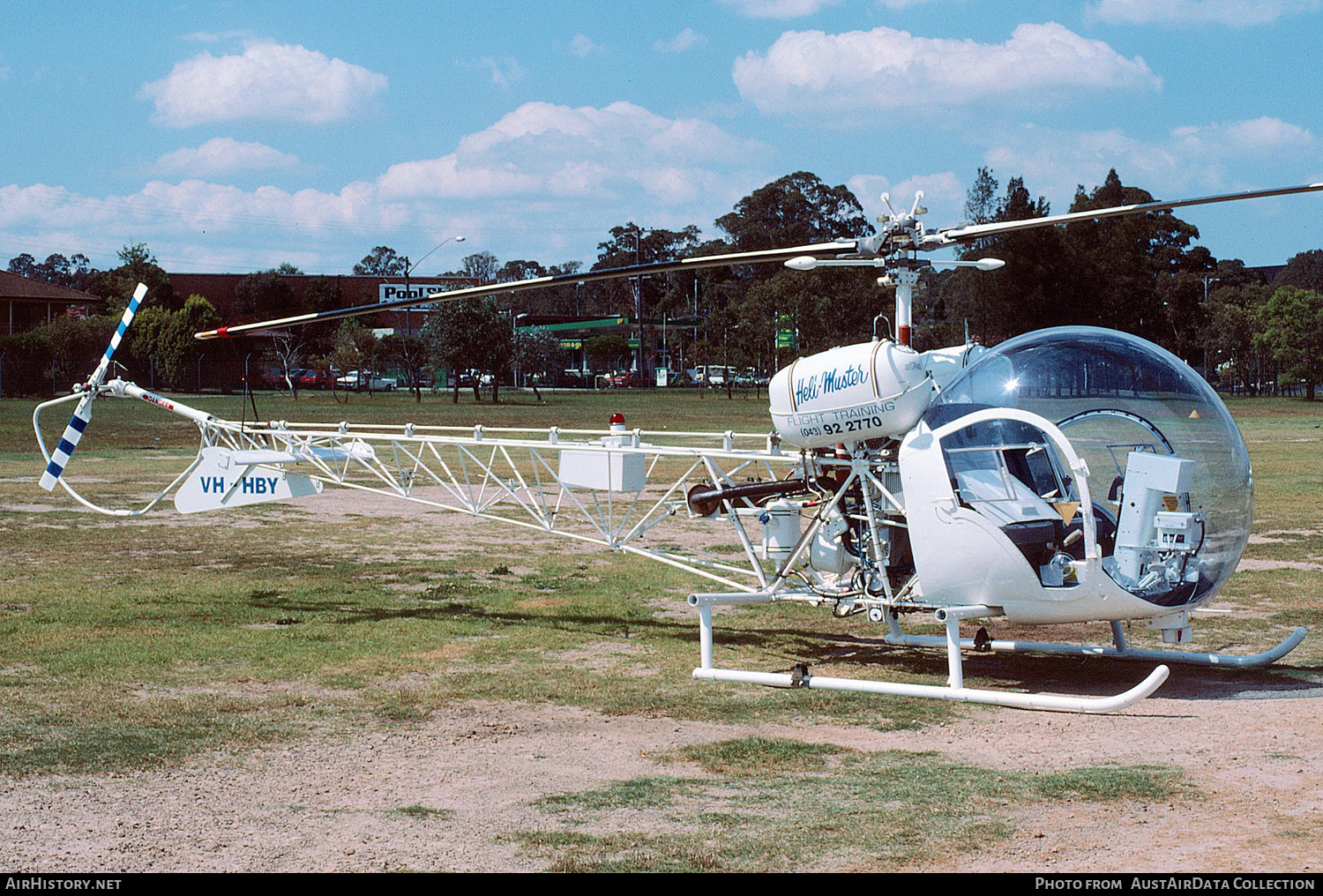 Aircraft Photo of VH-HBY | Bell 47G-3B-1 | Heli-Muster | AirHistory.net #275549