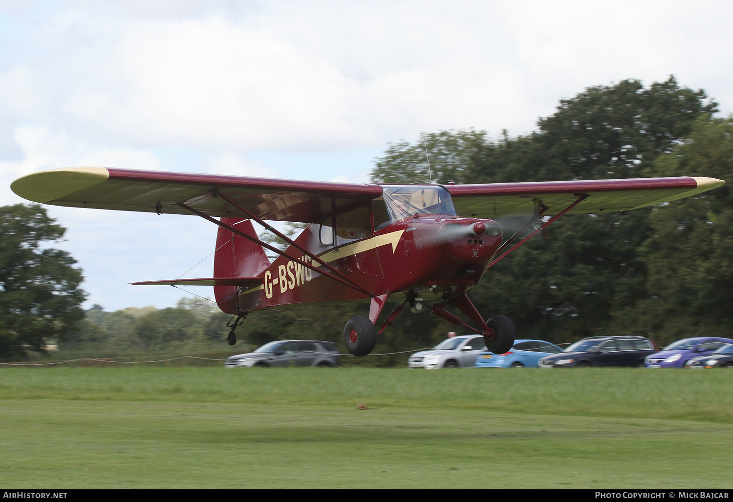 Aircraft Photo of G-BSWG | Piper PA-17 Vagabond | AirHistory.net #275569