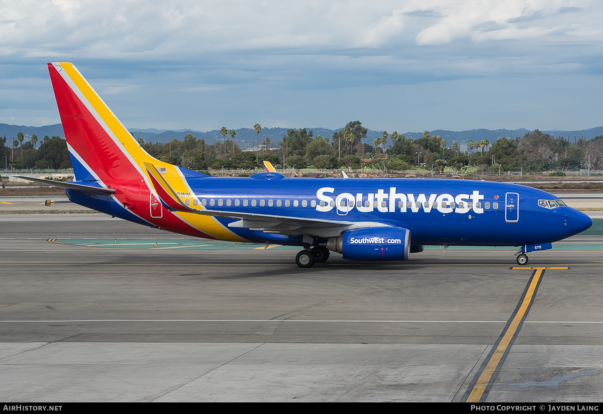Aircraft Photo of N570WN | Boeing 737-7CT | Southwest Airlines | AirHistory.net #275608