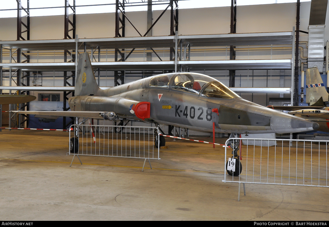 Aircraft Photo of K-4028 | Canadair NF-5B | Netherlands - Air Force | AirHistory.net #275610