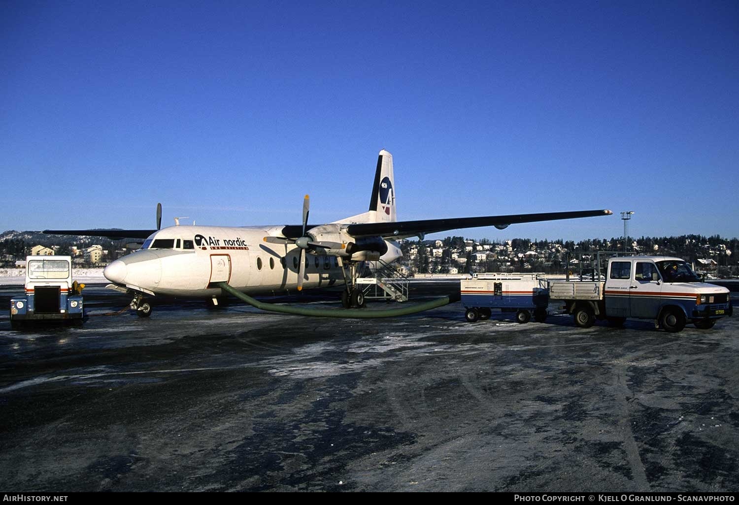 Aircraft Photo of SE-KZF | Fokker F27-100 Friendship | Air Nordic | AirHistory.net #275615
