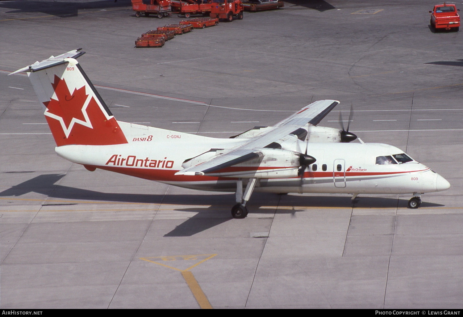 Aircraft Photo of C-GONJ | De Havilland Canada DHC-8-102 Dash 8 | Air Ontario | AirHistory.net #275621
