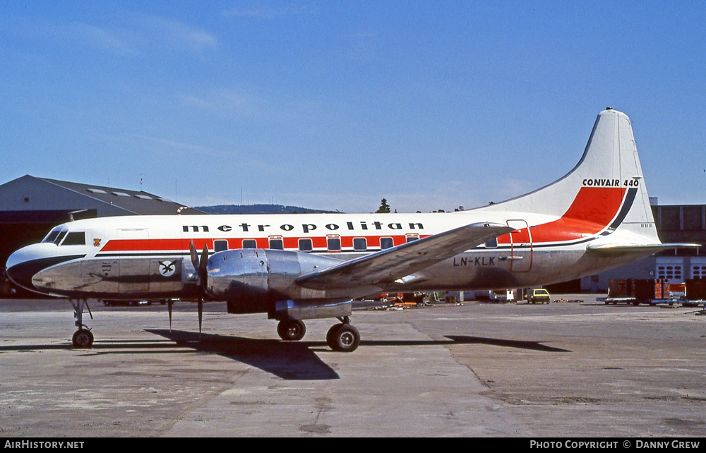 Aircraft Photo of LN-KLK | Convair 440-75 Metropolitan | Norsk Metropolitan Klubb | AirHistory.net #275645