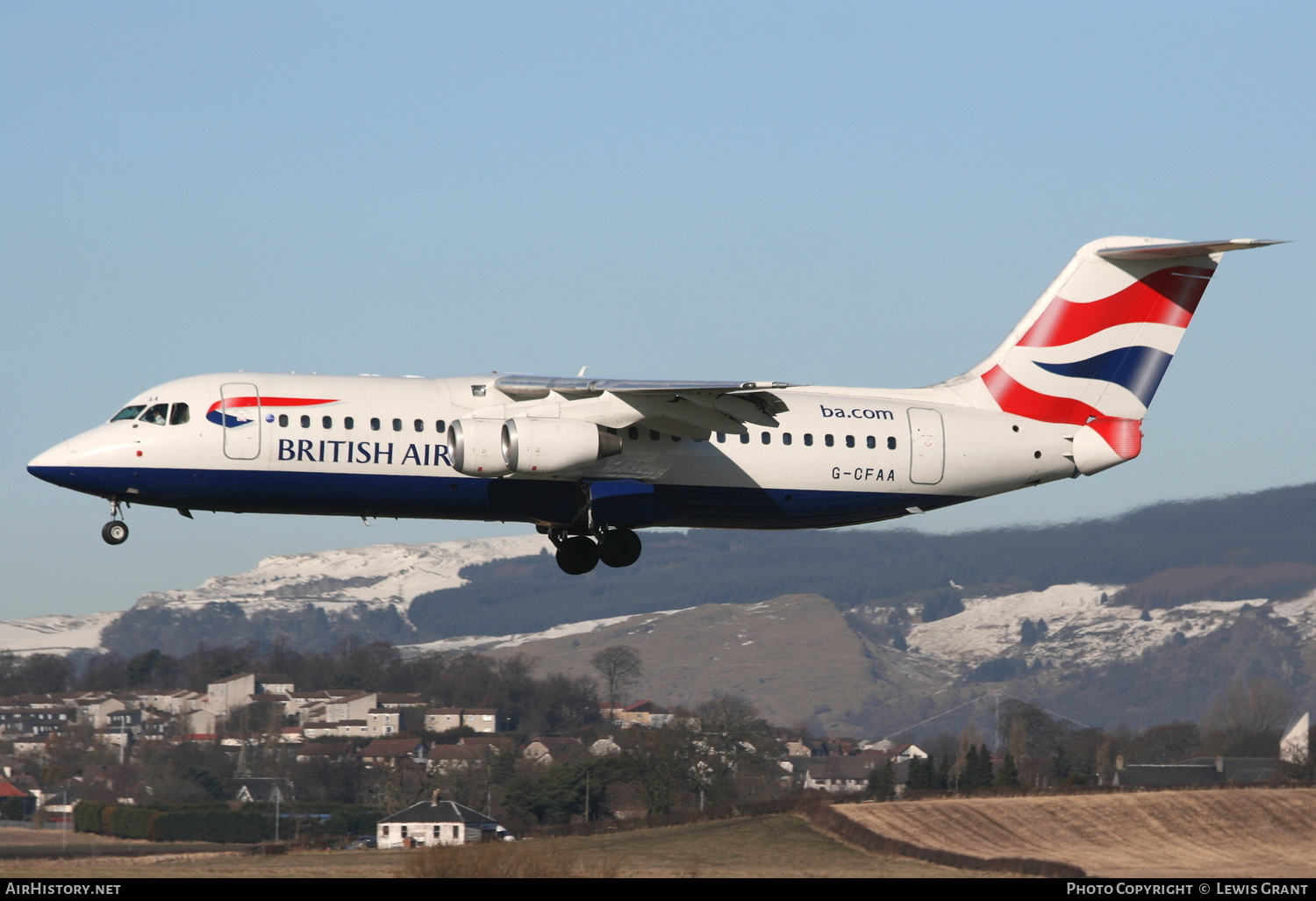 Aircraft Photo of G-CFAA | BAE Systems Avro 146-RJ100 | British Airways | AirHistory.net #275661