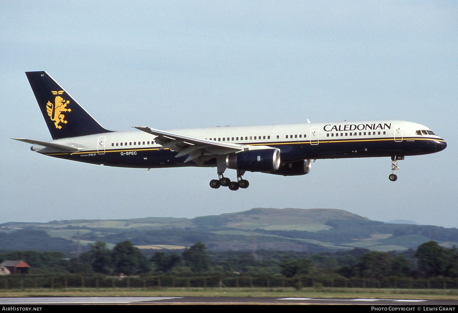 Aircraft Photo of G-BPEC | Boeing 757-236 | Caledonian Airways | AirHistory.net #275673