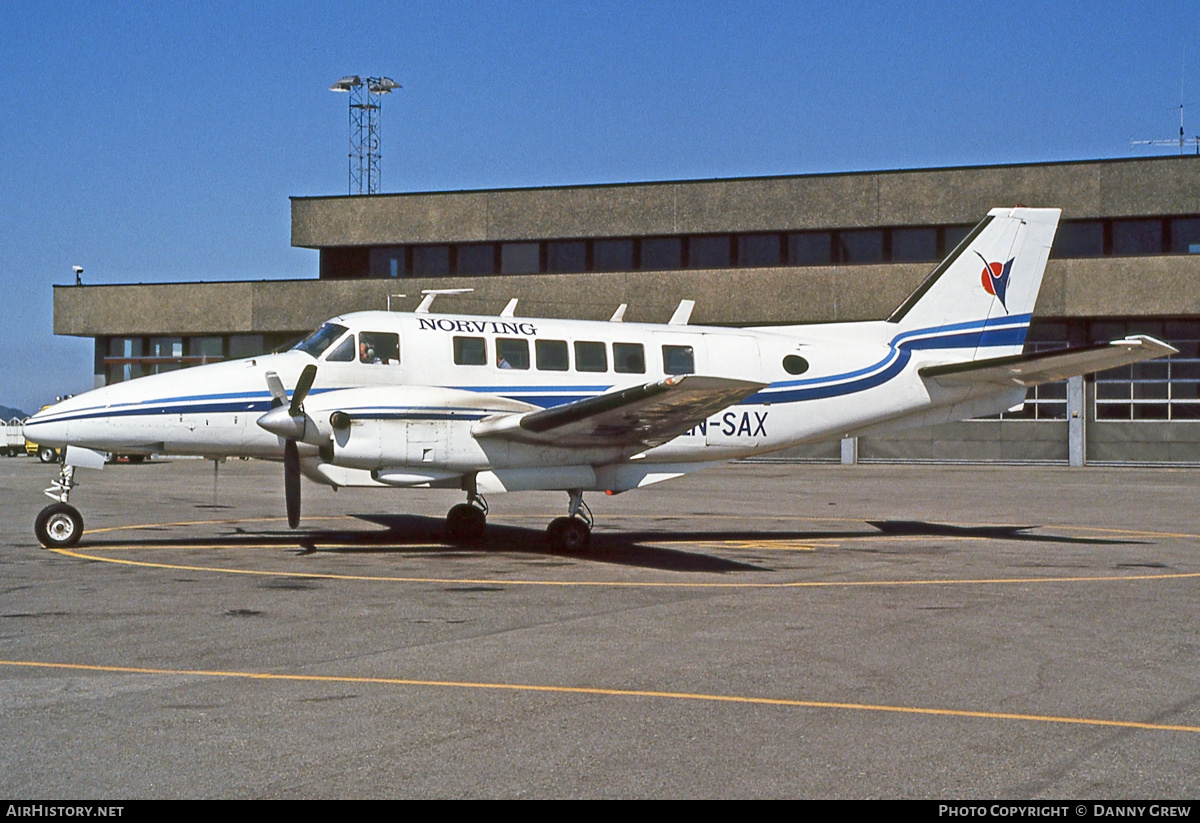 Aircraft Photo of LN-SAX | Beech 99 | Norving | AirHistory.net #275681