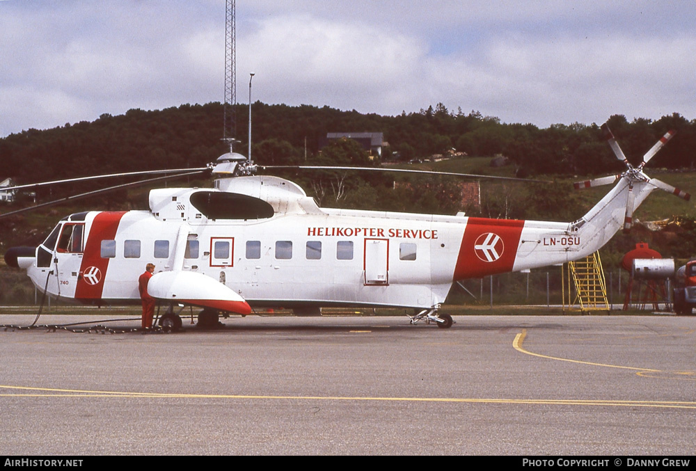 Aircraft Photo of LN-OSU | Sikorsky S-61N | Helikopter Service | AirHistory.net #275684