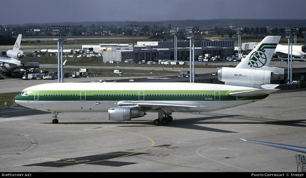Aircraft Photo of TU-TAM | McDonnell Douglas DC-10-30 | Air Afrique | AirHistory.net #275689
