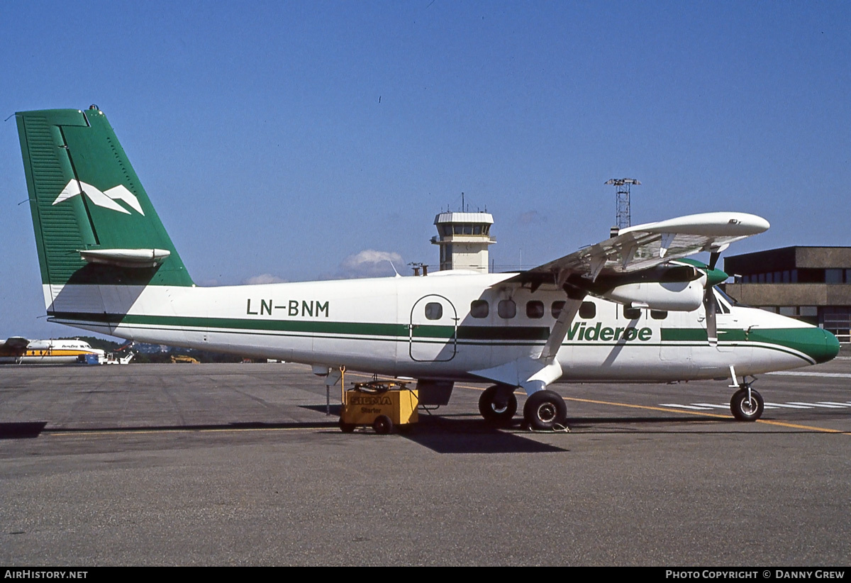 Aircraft Photo of LN-BNM | De Havilland Canada DHC-6-300 Twin Otter | Widerøe | AirHistory.net #275691