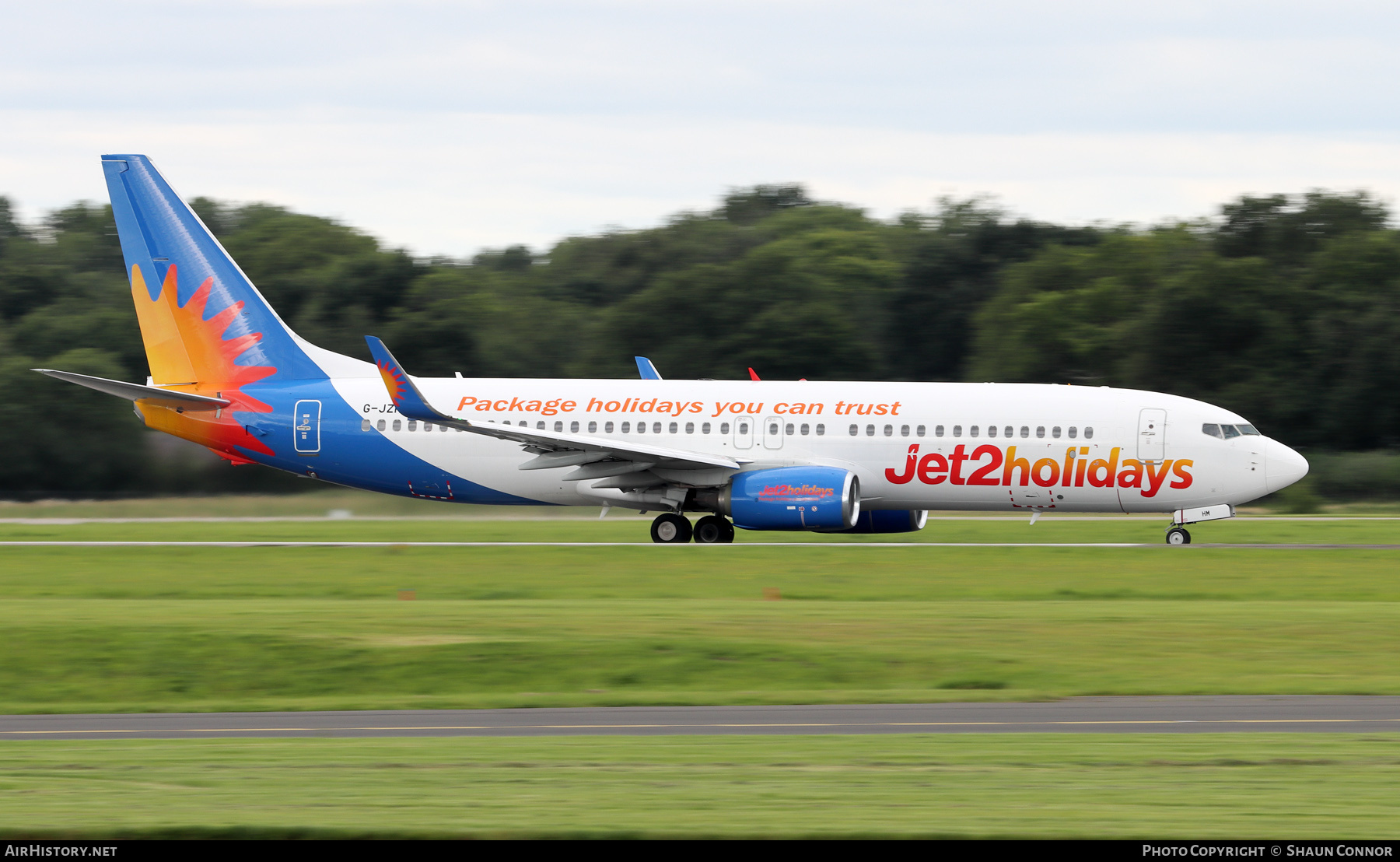 Aircraft Photo of G-JZHM | Boeing 737-800 | Jet2 Holidays | AirHistory.net #275694