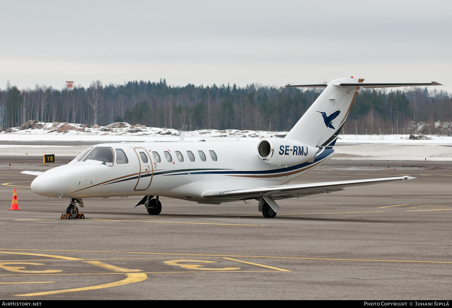 Aircraft Photo of SE-RMJ | Cessna 525B CitationJet CJ3 | Hummingbird Aviation Services | AirHistory.net #275708