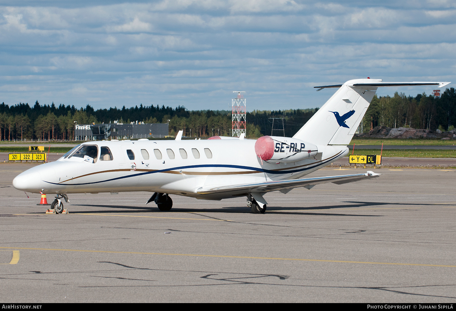 Aircraft Photo of SE-RLP | Cessna 525B CitationJet CJ3 | Hummingbird Aviation Services | AirHistory.net #275719